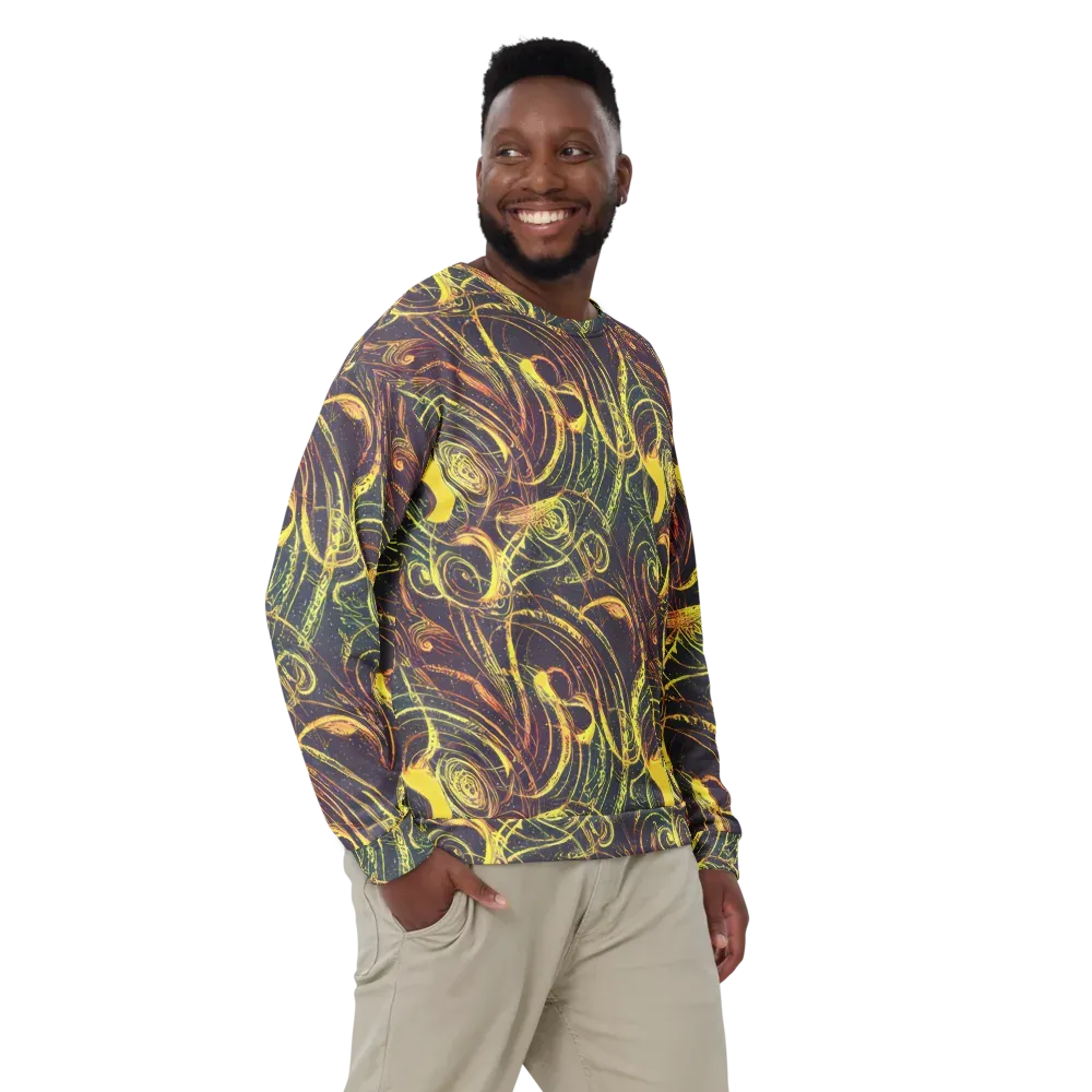 Lunar Riptide on Sweatshirt — Front