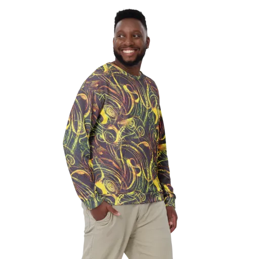 Lunar Riptide on a Sweatshirt