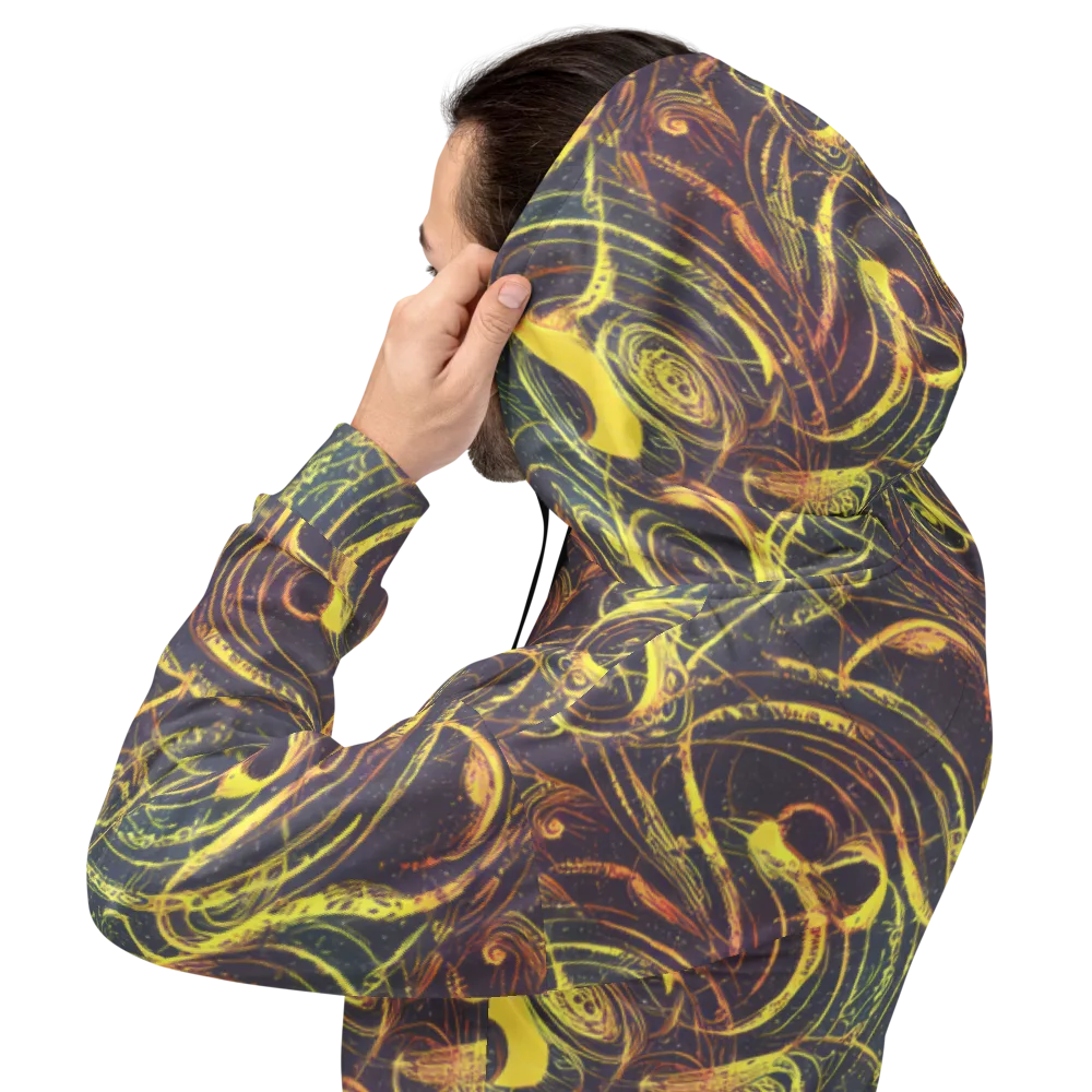 Lunar Riptide on Hoodie — Back