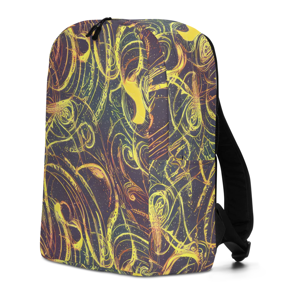 Lunar Riptide on Minimalist Backpack — Left