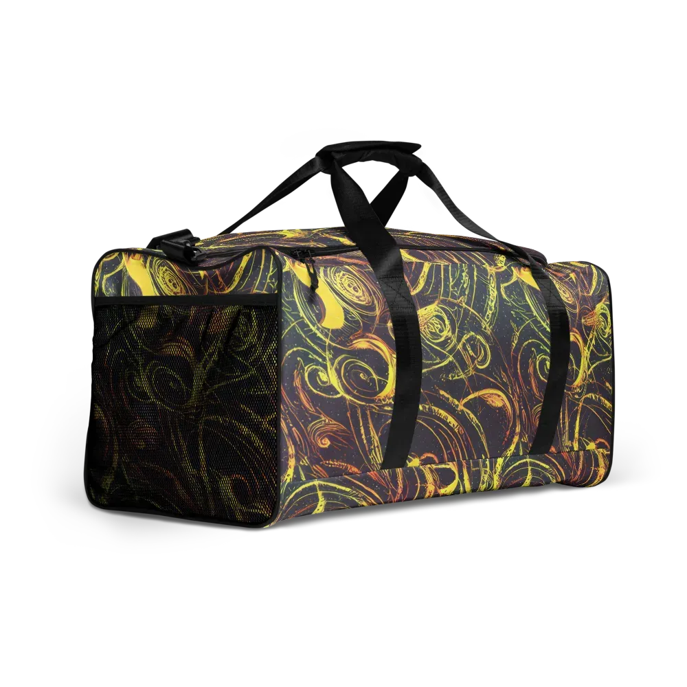 Lunar Riptide on Duffle Bag — Right Front