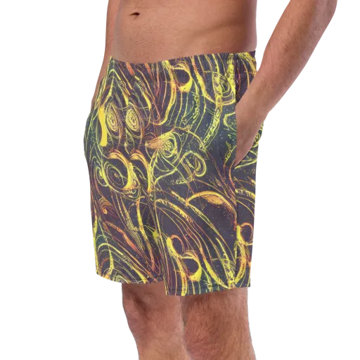 Lunar Riptide on a Swim Trunks