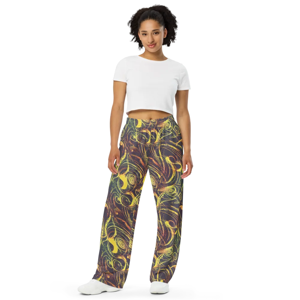 Lunar Riptide on Wide-Leg Pants — Front