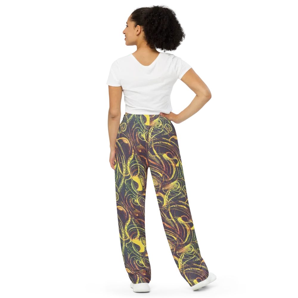 Lunar Riptide on Wide-Leg Pants — Back