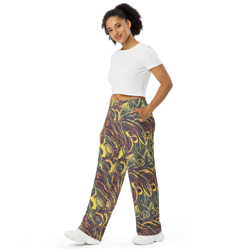 Lunar Riptide on Wide-Leg Pants — Left Front