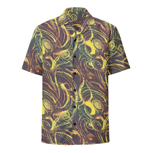 Lunar Riptide on a Button Shirt