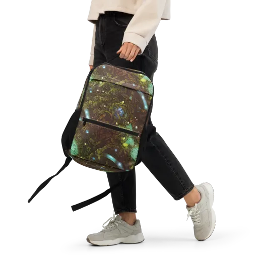 Bioluminescent Engine on a Utility Backpack