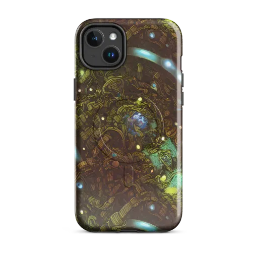 Bioluminescent Engine on a MagSafe Tough Case for iPhone®