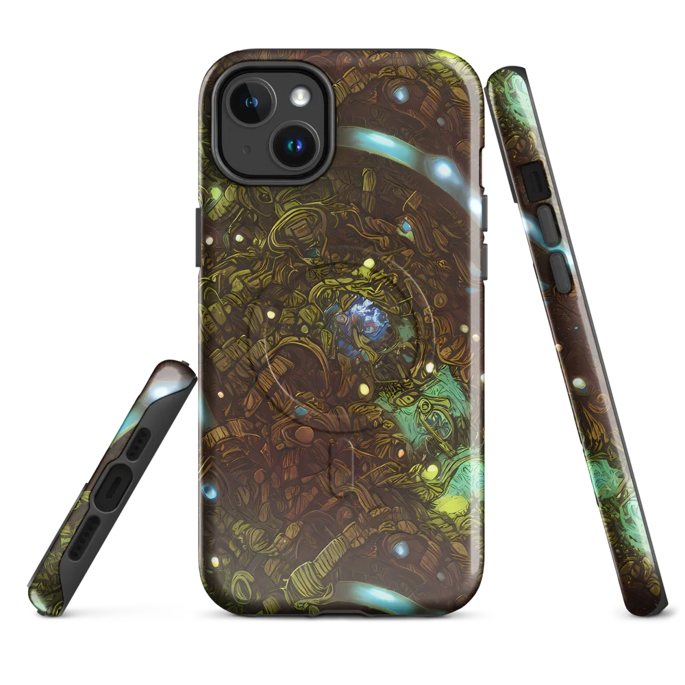 Bioluminescent Engine on MagSafe Tough Case for iPhone® — Front
