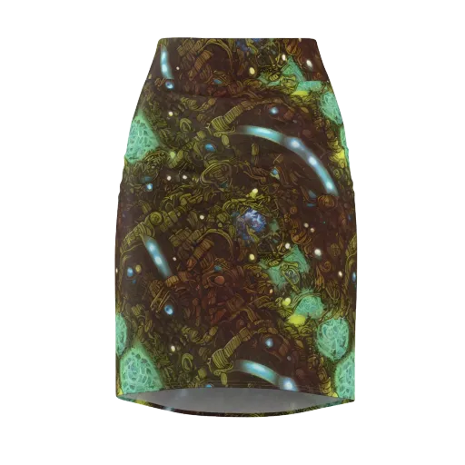 Bioluminescent Engine on a Pencil Skirt