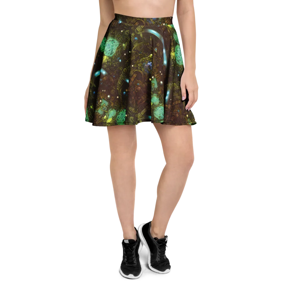 Bioluminescent Engine on Skater Skirt — Front