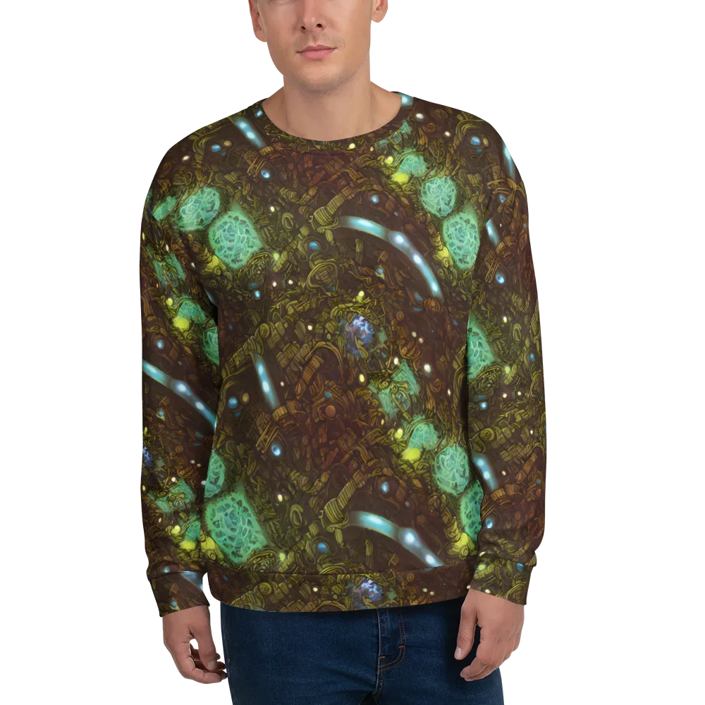 Bioluminescent Engine on Sweatshirt — Front