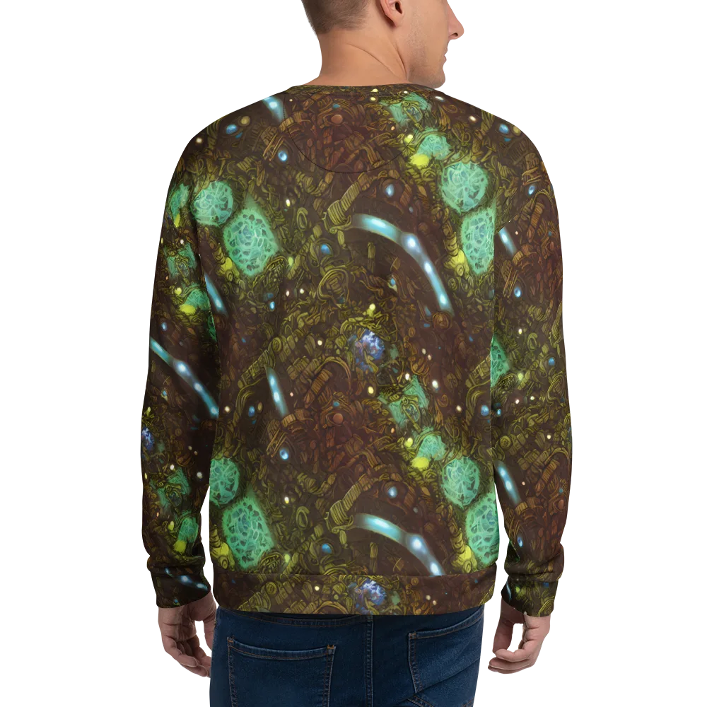 Bioluminescent Engine on Sweatshirt — Back