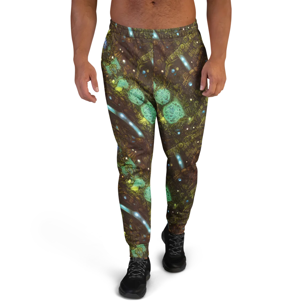 Bioluminescent Engine on Men's Joggers — Front