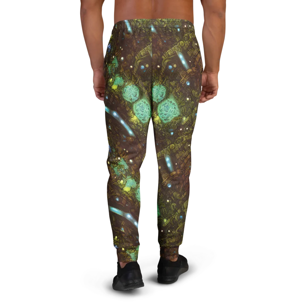 Bioluminescent Engine on Men's Joggers — Back