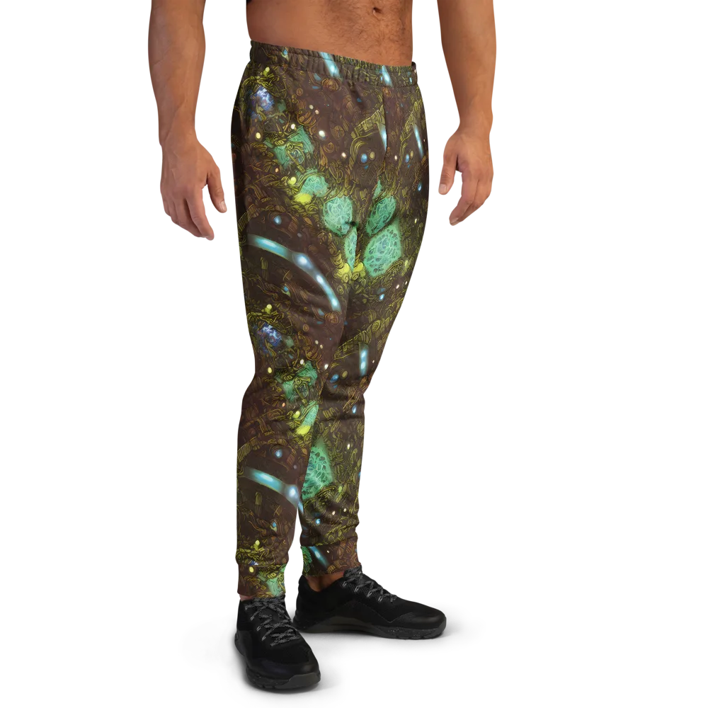 Bioluminescent Engine on Men's Joggers — Right