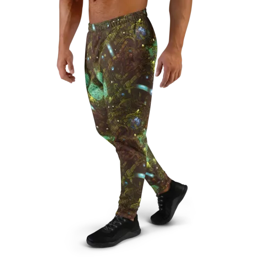 Bioluminescent Engine on a Men's Joggers