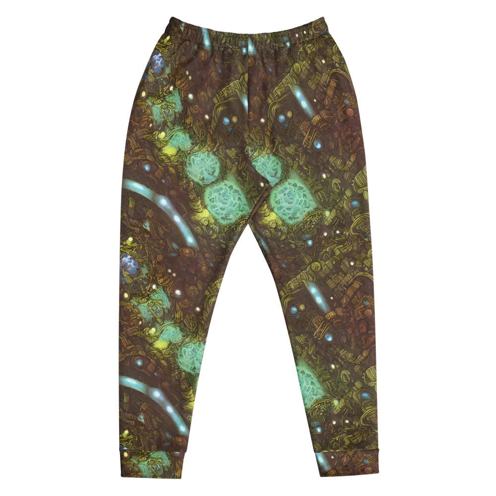 Bioluminescent Engine on Men's Joggers — Front