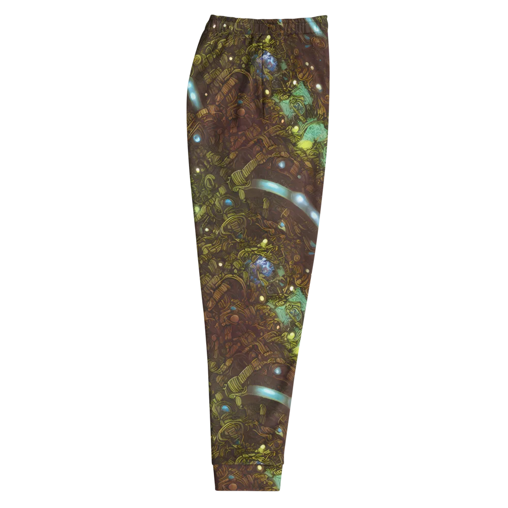 Bioluminescent Engine on Men's Joggers — Right