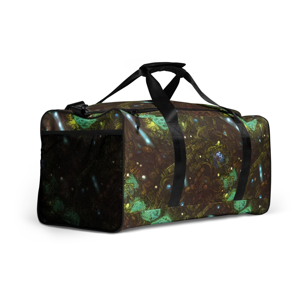 Bioluminescent Engine on Duffle Bag — Right Front