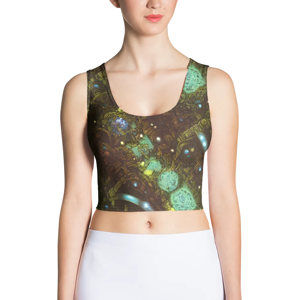 Bioluminescent Engine on Crop Top — Front