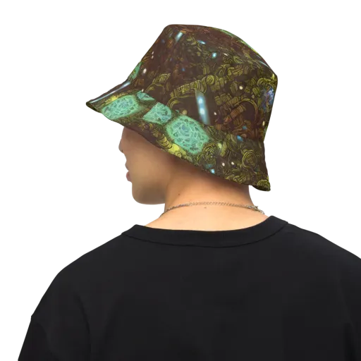 Bioluminescent Engine on a Reversible Bucket Hat