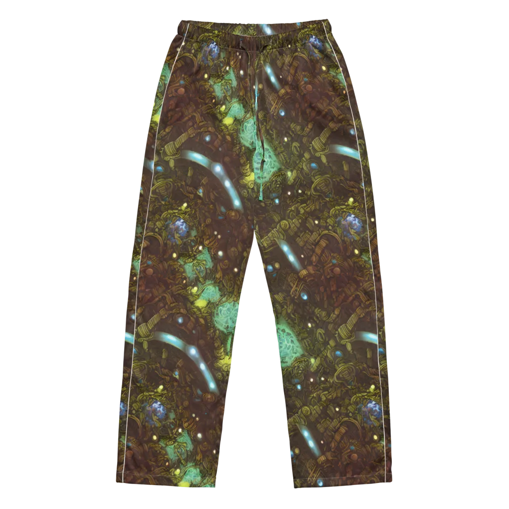 Bioluminescent Engine on Women's Pajama Pants — Front
