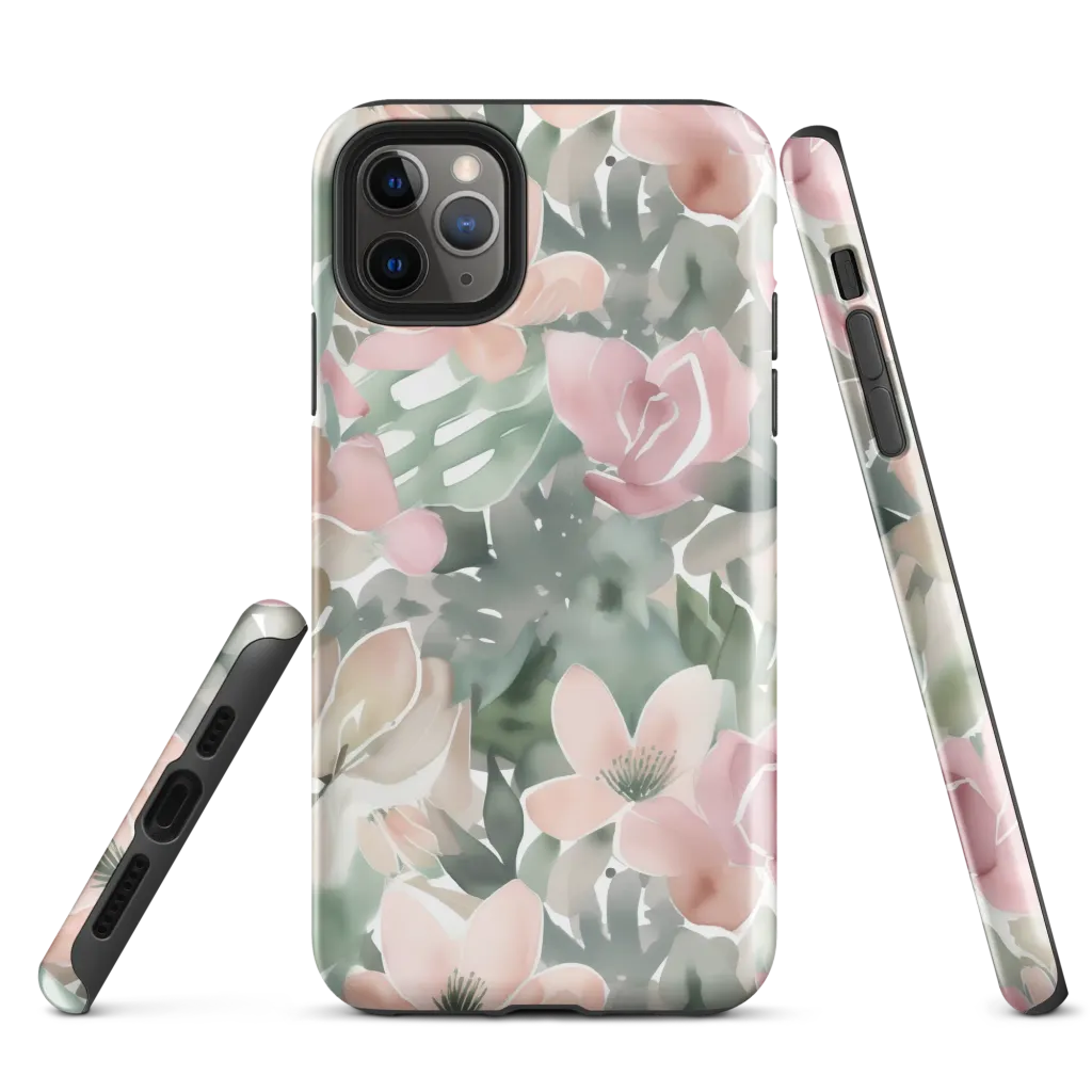 Sage Blossom on Tough Case for iPhone® — Front