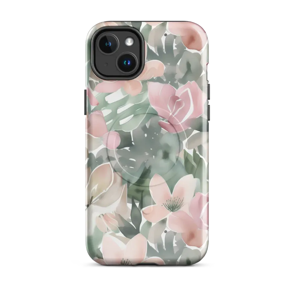Sage Blossom on MagSafe Tough Case for iPhone® — Front