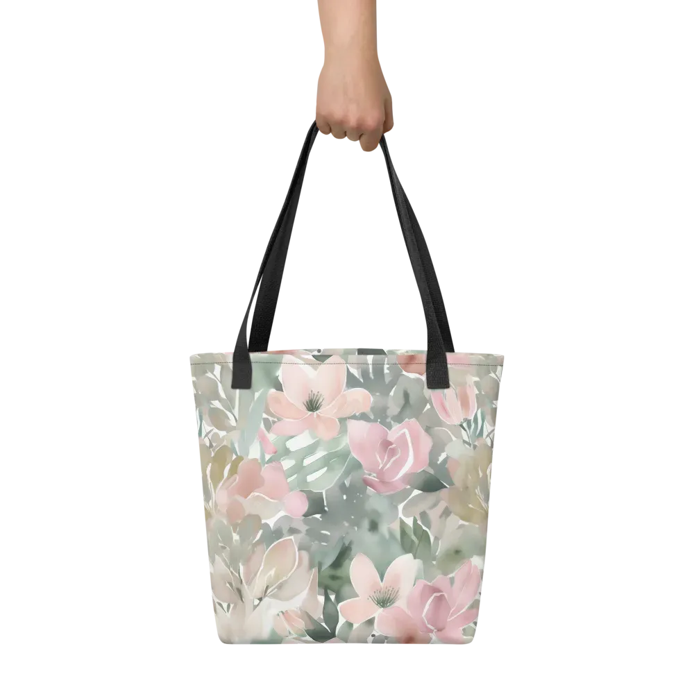 Sage Blossom on Tote Bag — Front