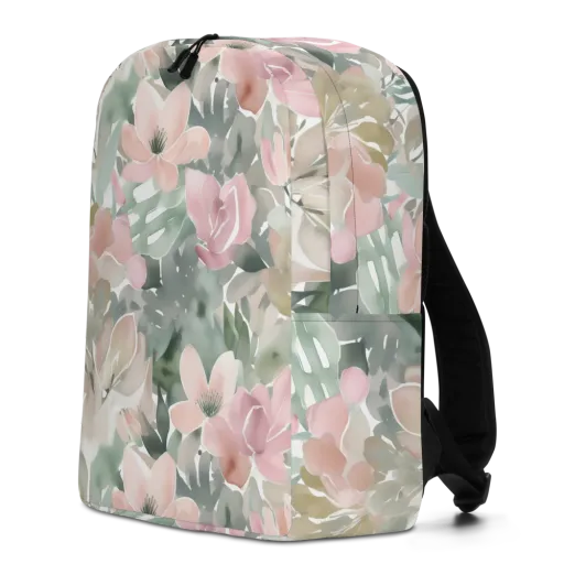 Sage Blossom on a Minimalist Backpack