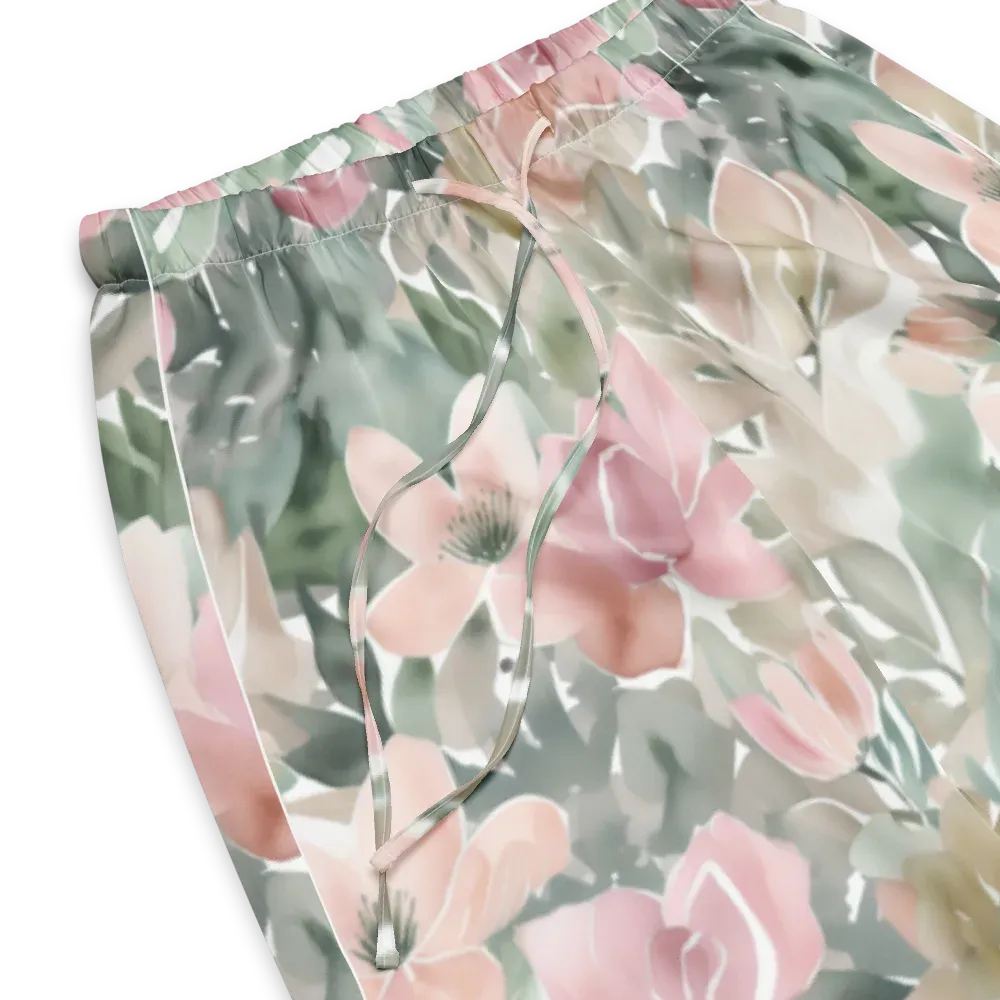 Sage Blossom on Women's Pajama Pants — Product details
