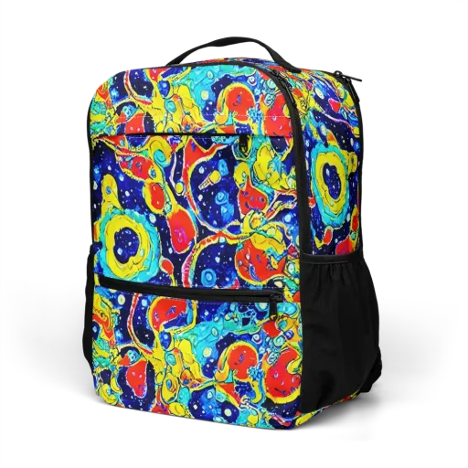 Amoeba Galaxy on a Utility Backpack