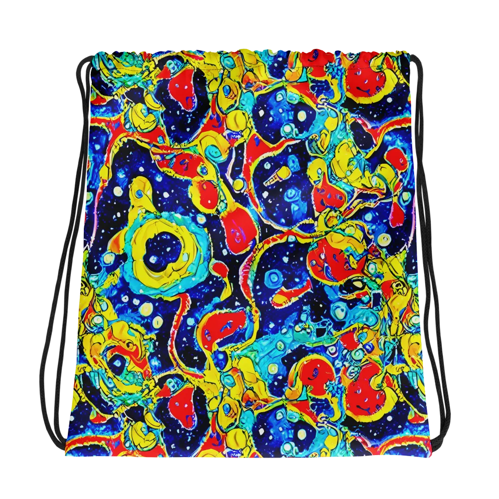 Amoeba Galaxy on Drawstring Bag — Photo