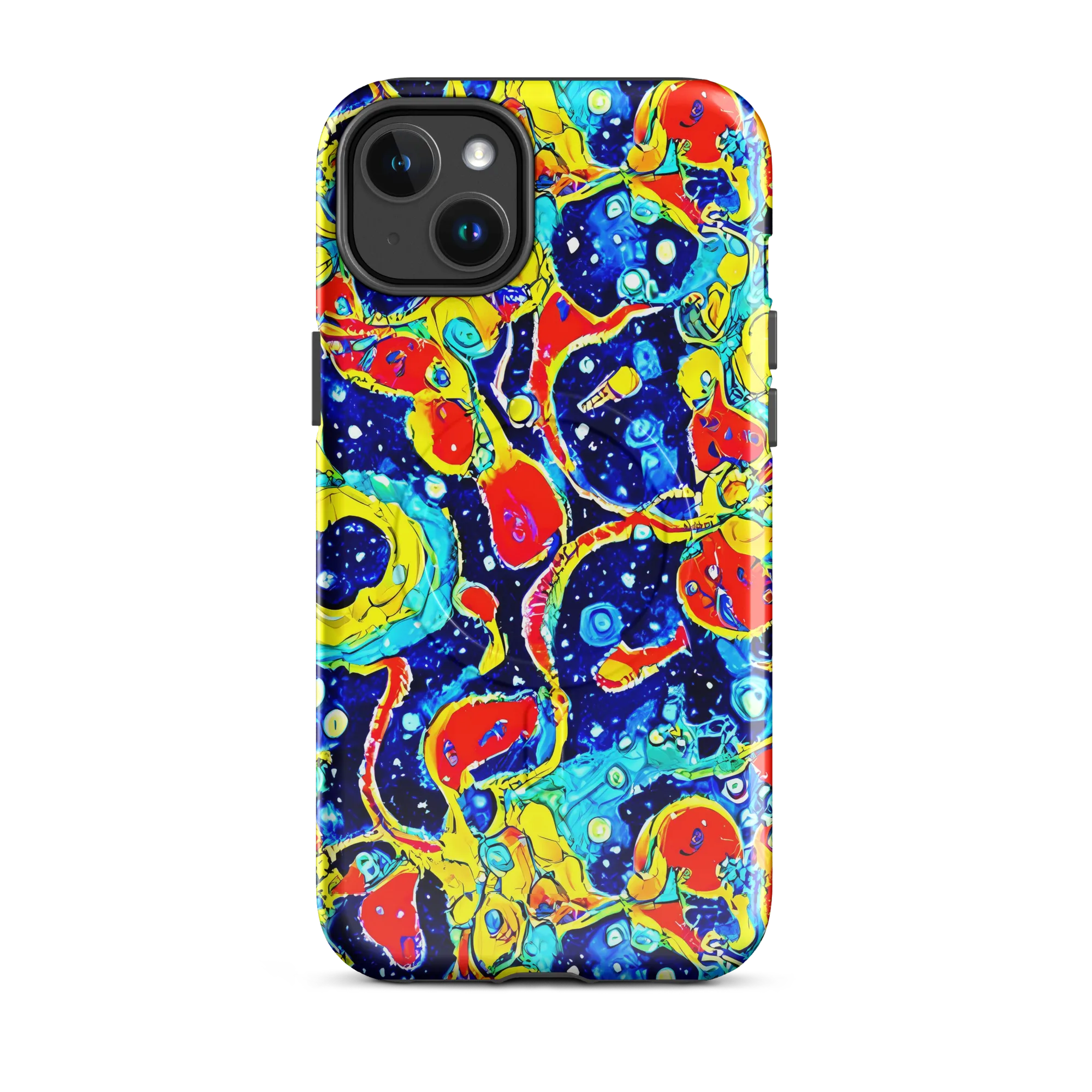 Amoeba Galaxy on MagSafe Tough Case for iPhone® — Front