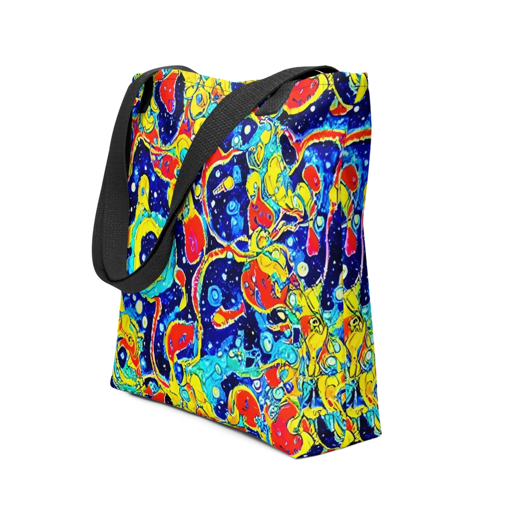 Amoeba Galaxy on Tote Bag — Front