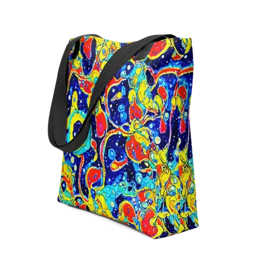Amoeba Galaxy on a Tote Bag