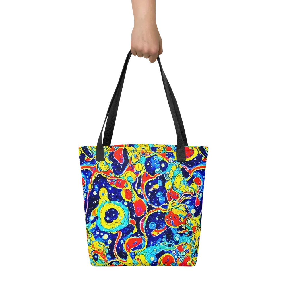 Amoeba Galaxy on Tote Bag — Front