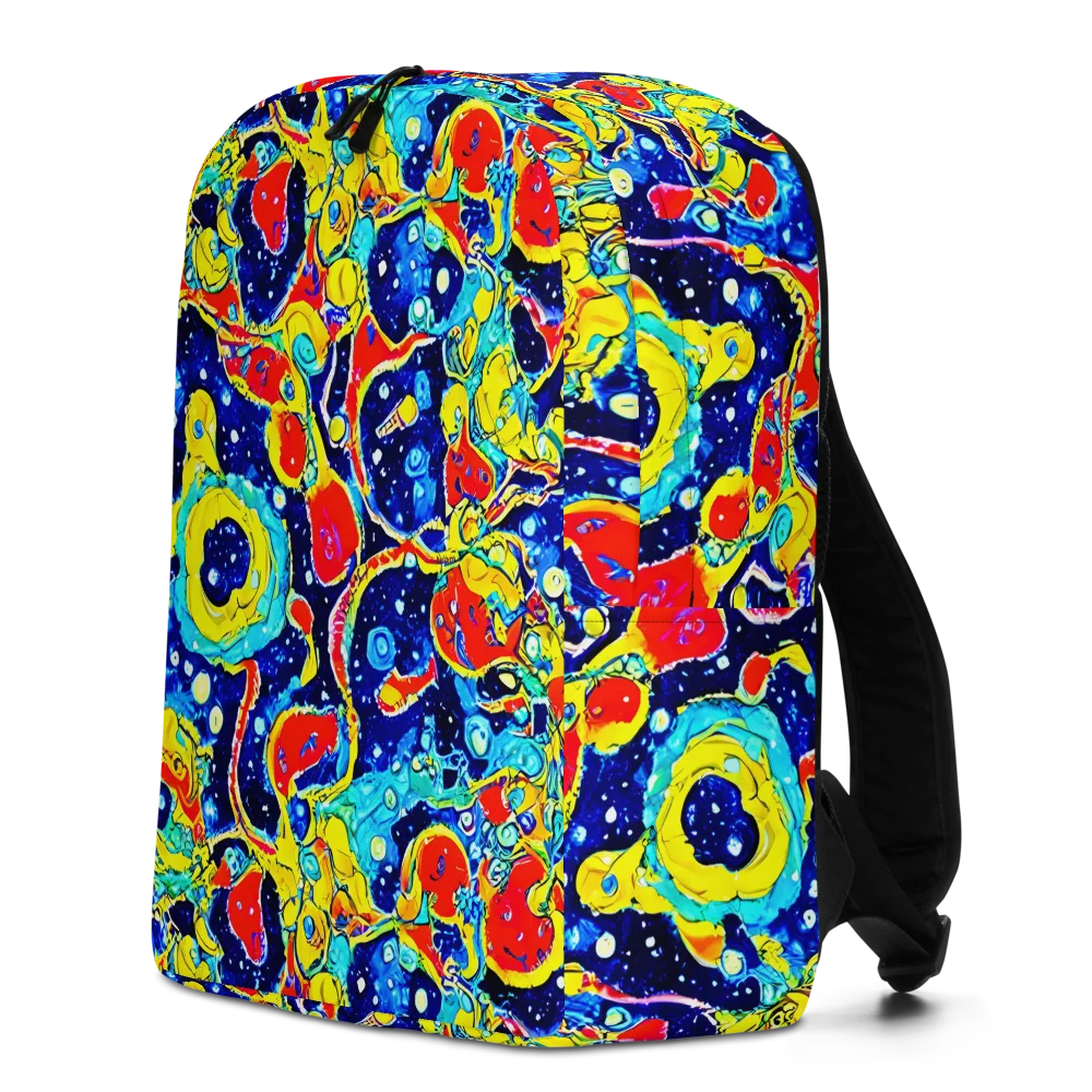 Amoeba Galaxy on Minimalist Backpack — Left