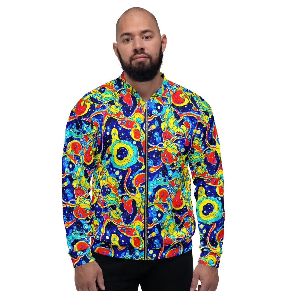Amoeba Galaxy on Bomber Jacket — Front