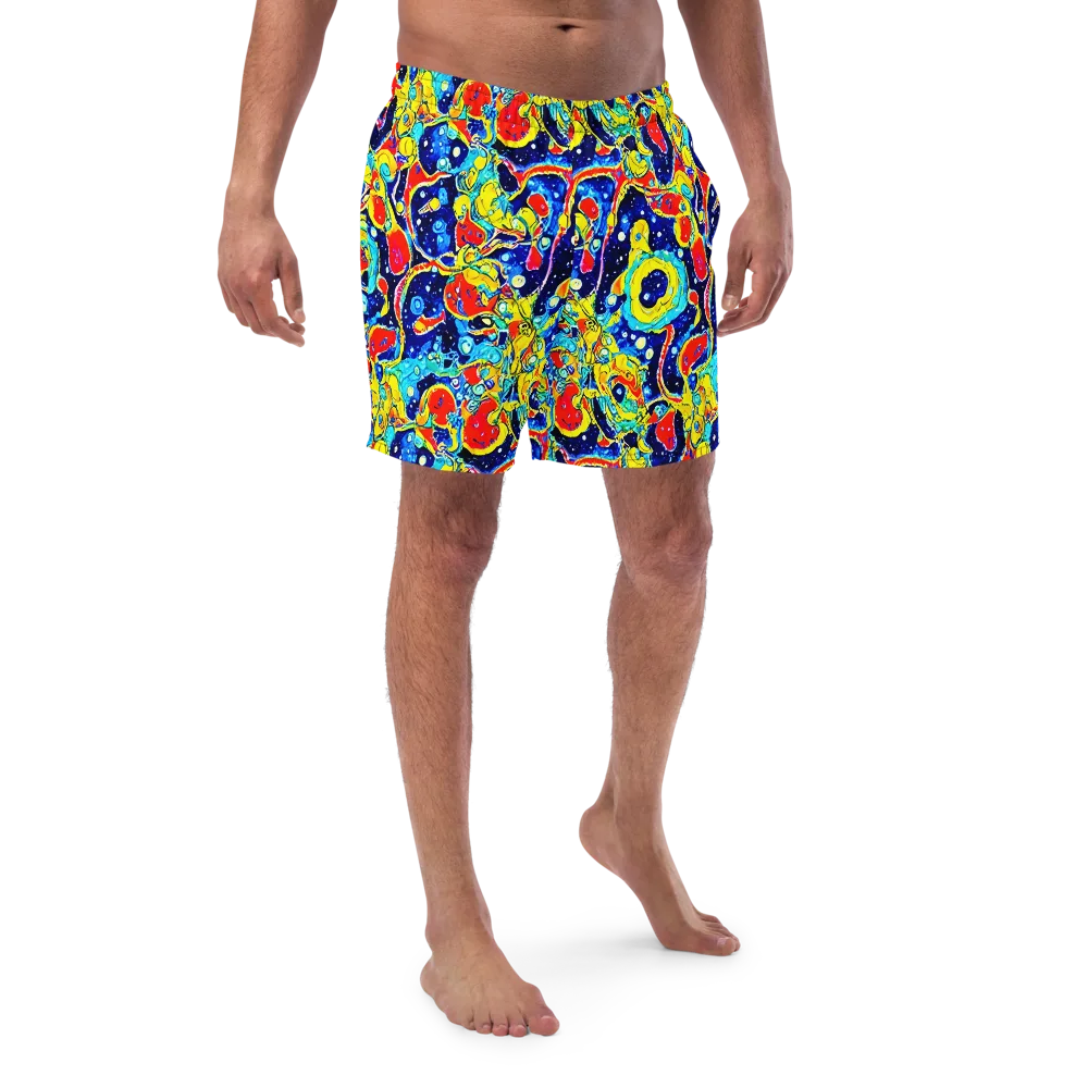 Amoeba Galaxy on Swim Trunks — Front