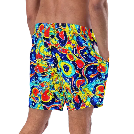 Amoeba Galaxy on a Swim Trunks