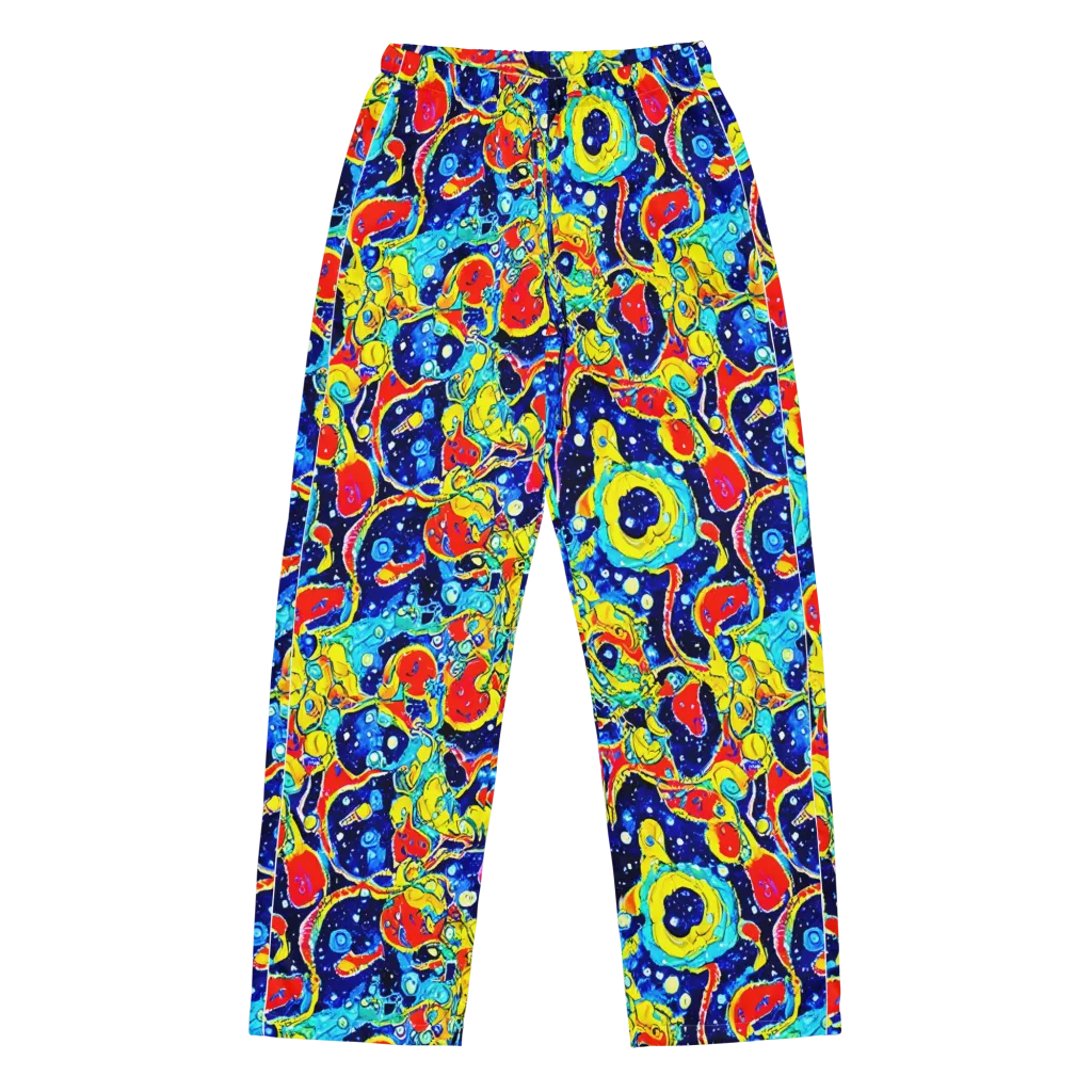 Amoeba Galaxy on Women's Pajama Pants — Front