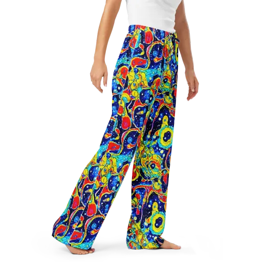 Amoeba Galaxy on a Women's Pajama Pants