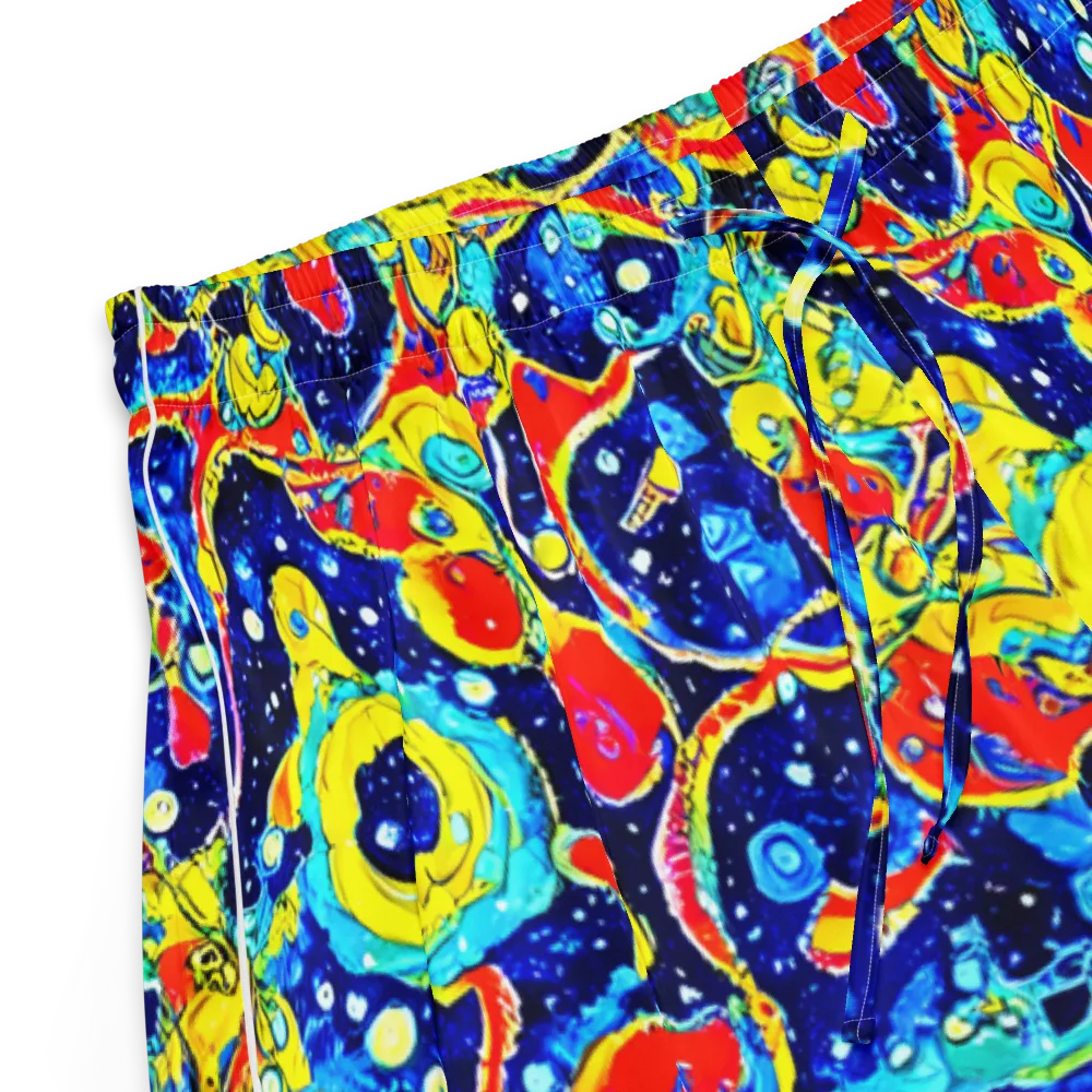 Amoeba Galaxy on Women's Pajama Shorts — Product details