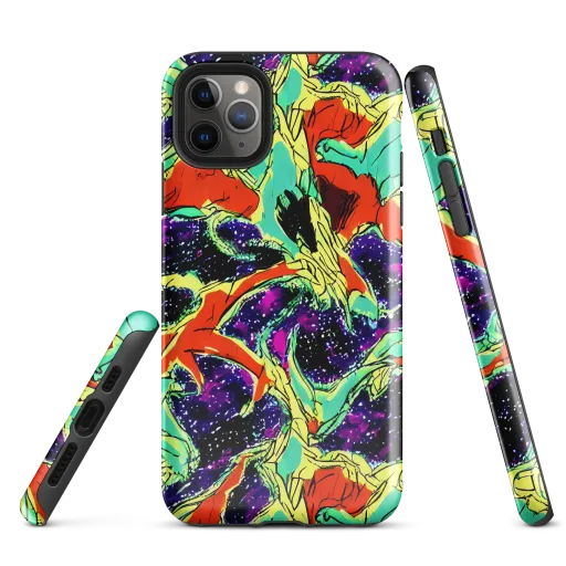 Psychedelic Canopy on a Tough Case for iPhone®