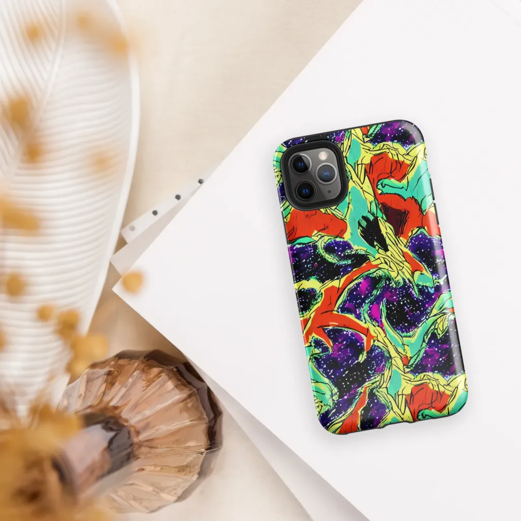 Psychedelic Canopy on Tough Case for iPhone® — Front