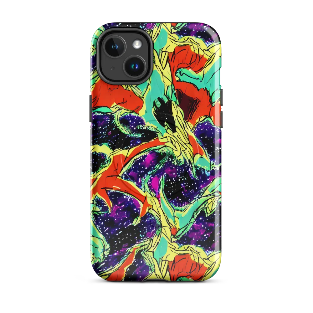 Psychedelic Canopy on MagSafe Tough Case for iPhone® — Front