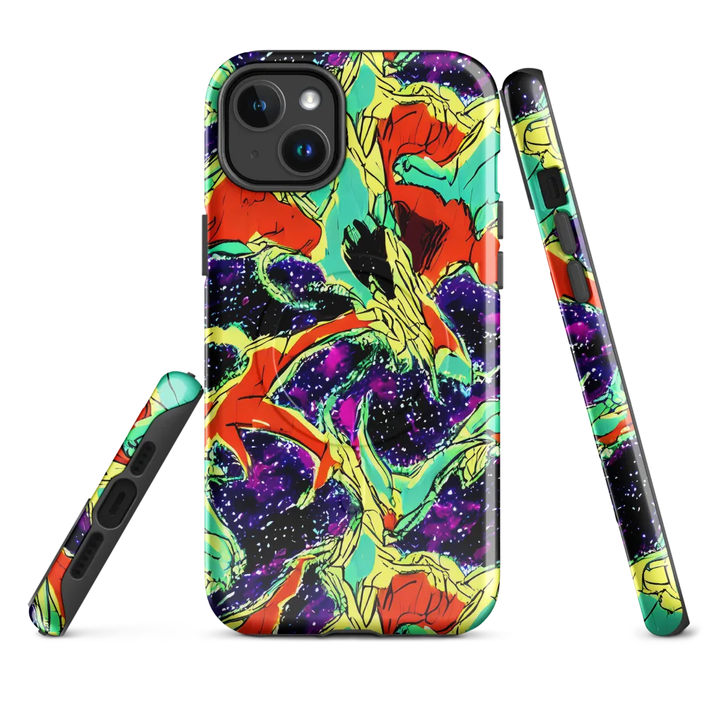 Psychedelic Canopy on MagSafe Tough Case for iPhone® — Front