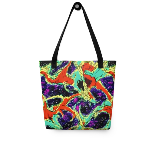 Psychedelic Canopy on a Tote Bag